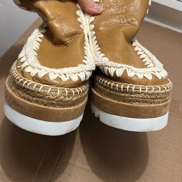 Free People x Mou Jaws Jute Ankle Boots Size EU 38 or US 7.5 NEW - Picture 10 of 14